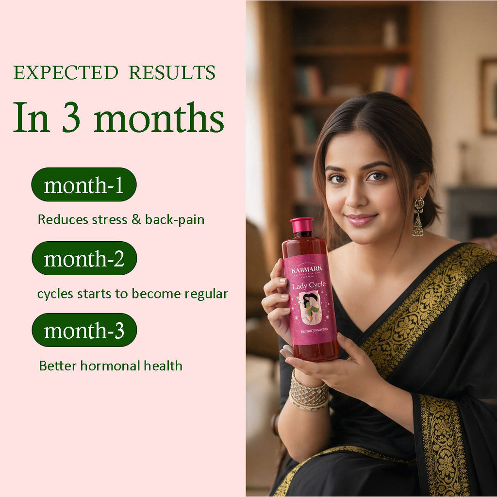 Lady cycle for period pain relief